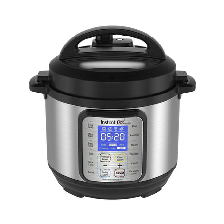 Instant Pot Duo Plus 9-in-1 Electric Pressure Cooker, Slow Cooker, Rice Cooker, Steamer, Sauté, Yogurt Maker, Warmer & Sterilizer, Includes App With Over 800 Recipes, Stainless Steel, 3 Quart Instant Pot