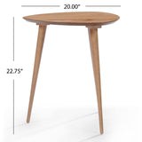 Christopher Knight Home Naja Wood End Table, Natural Finish Christopher Knight Home