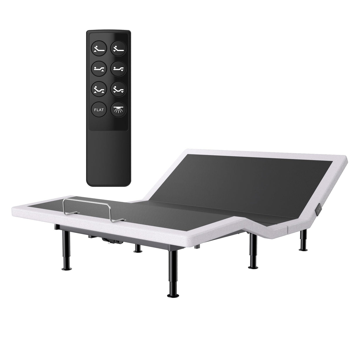 Yireehome Adjustable Bed Frame King Size with Wireless Remote, USB, Head Foot Incline, Underbed Light, Zero Gravity, Heavy Duty Platform Bed Base Yireehome