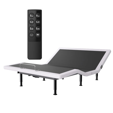 Yireehome Adjustable Bed Frame King Size with Wireless Remote, USB, Head Foot Incline, Underbed Light, Zero Gravity, Heavy Duty Platform Bed Base Yireehome
