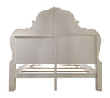 Dresden Arched Headboard California King Bed in Bone White by ACME Furniture ACME Furniture