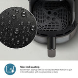 Philips Air Fryer 2000 Series 13-in-1 functions, 6.6 Quarts, Compact Design with Cooking Window, Black, (NA230/00) Philips Kitchen Appliances