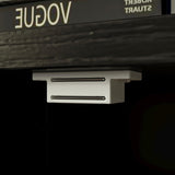 WOODTIME 107.8" W 3-Piece Entertainment Center Wall Unit with Bookshelves for TVs up to 70", TV Stand Media Console Table with Shelves & Drawers for Living Room Home Theater, Black WOODTIME