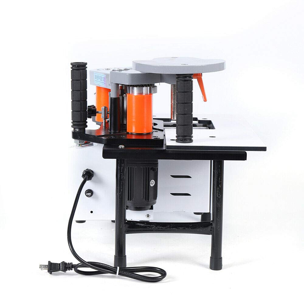 Multi-function Woodworking Edge Banding Machine Portable Edge Bander - Desktop Wood Board Edge Glue Banding Machine, Self-adhesive Flexible Bander Machine 110V - WoodArtSupply