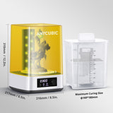 ANYCUBIC Wash and Cure Station 3.0, Resin 3D Printer Post-Process for Most LCD/SLA/MSLA/DLP Resin Printer, Detergent Saving&Dual Cleaning and Curing Models ANYCUBIC
