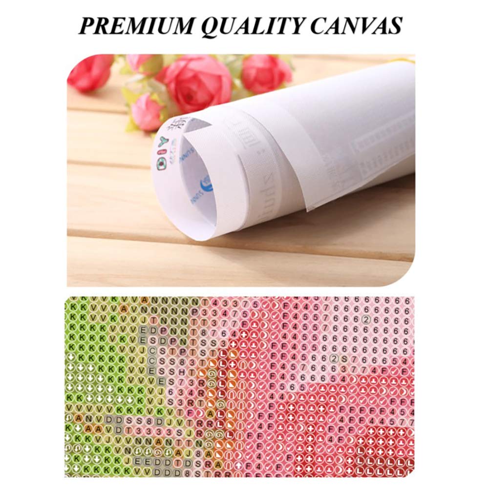 5D DIY Diamond Art Painting Sport Baseball 16x16 inches for Adults, Full Round Drill Rhinestone Embroidery for Wall Decoration Generic