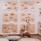 Woodandhearts rock climbing Made in EU rock climbing wall for kids, rock wall climbing holds, climbing wall for kids indoor, wall climbing for kids, rock wall for kids, indoor rock climbing wall Wood And Hearts