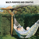 DEVALLEY 4-Way Right Corner Pergola Brackets Kit,Woodwork Brackets with Post Anchors for 4" x 4"(Actual:3.5"x3.5") Wood Beams for Patio Pergolas,Gazebos,Log Cabin W/Hardware (4 Pack)… DEVALLEY