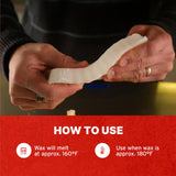 Blended Waxes, Inc. Microcrystalline Wax Block, Sculpting & Casting Wax, Candle Making and Everyday Use, 1lb, Pack of 1 BW Blended Waxes, Inc.