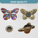 Magnetic Needle Minder Magnet Embroidery Accessories and Supplies Embroidery Needle Holder Cross Stitch Holder Needlework Supplies (Butterfly) seminhoof