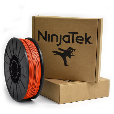 NinjaTek - 3DNF0517510 3DNF05117510 NinjaFlex TPU Filament, 1.75mm, TPE, 1kg, Lava (Orange) (Pack of 1) NinjaTek