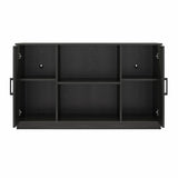 Ollie & Hutch Dory 55 Gallon Aquarium or Terrarium Tank Stand, Black Oak Ollie & Hutch