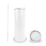 Hogg 20oz Holographic Sublimation Tumbler (24 Units), Sublimation Cups with Lids and Straws, 20 oz Tumbler Sublimation Blanks, Insulated Stainless Steel Tumblers 20 oz, Sublimation Tumblers Bulk Hogg