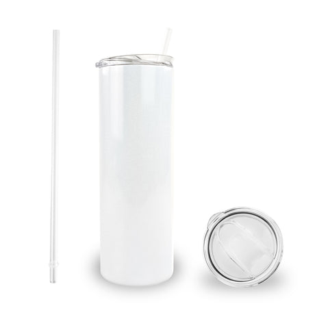 Hogg 20oz Holographic Sublimation Tumbler (24 Units), Sublimation Cups with Lids and Straws, 20 oz Tumbler Sublimation Blanks, Insulated Stainless Steel Tumblers 20 oz, Sublimation Tumblers Bulk Hogg