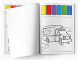 Pick and Paint Coloring Book: Vehicles WoodArtSupply