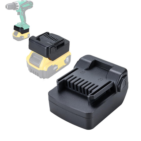 for Dewalt 20V Battery Adapter Convert for Hitachi 18v Lithium Cordless Tools and for Metabo18V (Not 36V) Slide Style Tools Crtbelfy