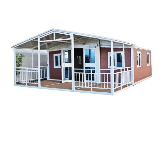 Generic Mobile Home 40ftx20ft 2to4bedrooms Prefab Container Expandable House for Sale Steel Folding Prefabricated Home for Adults