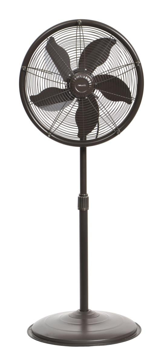 NewAir Outdoor Patio Misting Fan | 2-in-1 Outdoor Deck & Mister Fan | 5 Gentle Mist Nozzles | Outside Cooling Fan With 600 Square Foot Effective Range | Steel Construction NewAir