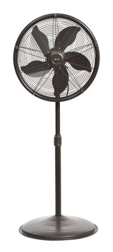 NewAir Outdoor Patio Misting Fan | 2-in-1 Outdoor Deck & Mister Fan | 5 Gentle Mist Nozzles | Outside Cooling Fan With 600 Square Foot Effective Range | Steel Construction NewAir