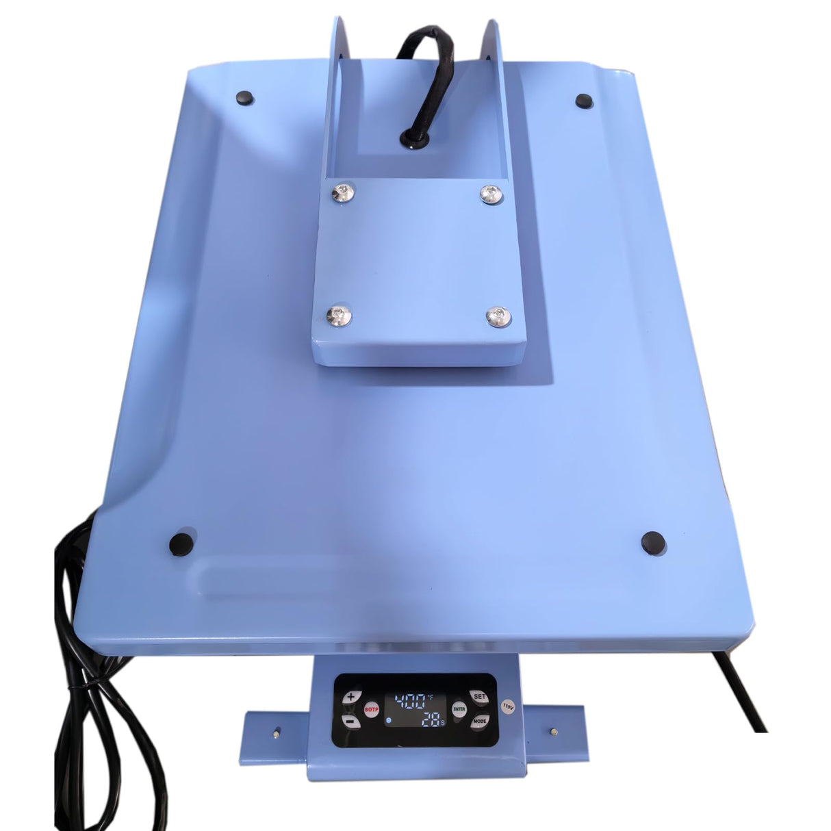 H-E Newly Developed Easy Heat Press 16x20in Fully Automatic Control 16in x 20in Heat Press Machine Industrial Quality Digital Sublimation Heat Transfer Machine for T-Shirt Thick Thin Fabrics, blue Decorwell