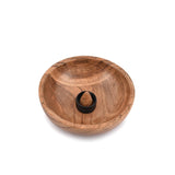 Samhita Jewelry Towers Acacia Wood for Jewelry,Jewelry Ring Holder Cone Shaped Display Stand for Engagement or Wedding Rings (4" x 4" x 1.5") Samhita