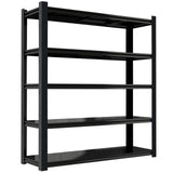 LUCYPAL Garage Shelving Heavy Duty,5-Tier Garage Shelves Storage Loads 4000LBS,Adjustable Metal Shelf Industrial Storage Rack for Basement Kitchen 84" H x 47" W x 24" D LUCYPAL