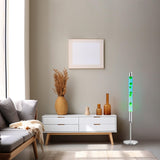 Kyzfy 47.5-Inch Liquid Motion Lamp,Magma Lamp, Mood Relaxation Light，Suitable for Home Decoration,Office Decoration, Cafes,Bars,Etc (Blue Water Green Wax, 47.5 inches) Kyzfy