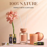 Essential Oils Set 40 Pcs, Essential Oils Perfect for Diffuser, Fragrance Oil Set for Massage, Soap, Candle Bath Bombs Making (5ml) Ethlauff