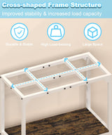 Mondazie 20 Gallon Fish Tank Stand, Upgraded Height Aquarium Stand Table with 2 Tiers Storage Shelf, Metal Reptile Breeder Turtle Terrarium Stand Rack for Home Office, 24" L x 12" W x 32.2" H, White Mondazie