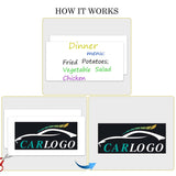 OUCPC Blank Car Magnets with 40 mils, 2 Pack 24” x 12” Car Magnets and Decals, Rounded Corners Car Door Magnets, Magnet for Car to Advertise Business, Prevent Car Scratches & Dents OUCPC