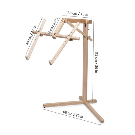 Needlework Floor-Standing Type Stand Made of Natural Organic Beech Wood Tapestry Cross Stitch Embroidery Frame Holder AllAboutEmbroideryUA