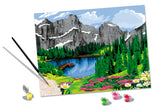 Ravensburger CreArt Mountain View Paint by Numbers Kit for Adults - 20155 - Painting Arts and Crafts for Ages 14 and Up Ravensburger