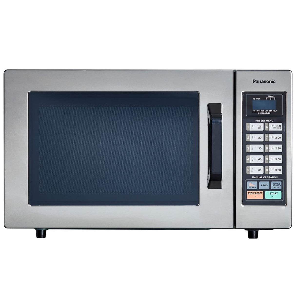 Panasonic Consumer NE1054F 1000 Watt Commercial Microwave Oven With 10 Programmable Memory, Stainless Panasonic