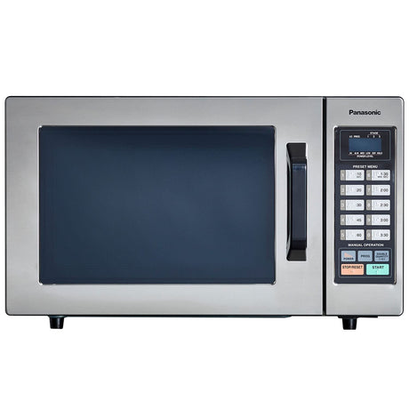 Panasonic Consumer NE1054F 1000 Watt Commercial Microwave Oven With 10 Programmable Memory, Stainless Panasonic