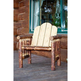 Log Furniture - Deck Chair Montana Woodworks