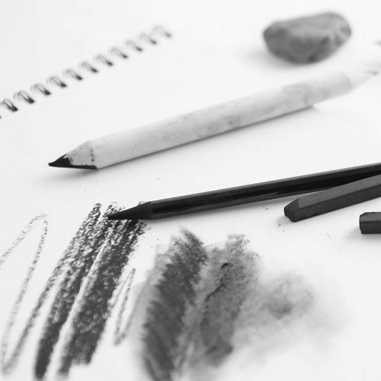 21 Pcs Blending Stumps and Tortillions Set with Sketch Sandpaper Pencil Sharpener Pointer and Pencil Extension Tool Drawing Art Kneaded Eraser for Student Sketch Drawing Set by VENCINK VENCINK