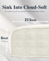 LayinSun 11-Piece Outdoor Modular Wicker Sectional Sofa with Fire Pit Table, Patio Furniture Conversation Set with Deep Seating and Thick Cushions LayinSun