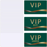 150 Pcs Sublimation Business Card Blanks Metal Bulk Aluminum Double Sides Name Cards Sublimation Blanks Products Heat Press Transfer Desk White sublimation business cards blank 3.4 x 2.1 x 0.01 Inch LaiHiulaan