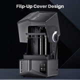 ELEGOO Saturn 4 Ultra 12K MSLA Resin 3D Printer, Smart Mechanical Sensor, Fast Printing Up to 150mm/h, AI Camera, WiFi Cluster Printing, Automatic Leveling, Large Printing Size 218.88*122.88*220mm³ ELEGOO