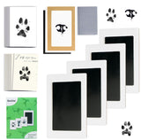 DeerZone Inkless Paw Print Kit,Dog Paw Print Kit,Dog Nose Print Kit,Clean Touch Ink Pads and Imprint Cards,Pet Paw Print Impression Kit for Dogs Cats Footprint Keepsake DeerZone