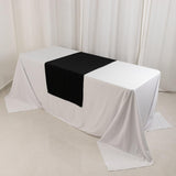 Efavormart Black Wide Premium Polyester Table Runner, Printable Sublimation Blank Banner - 24"x72" Efavormart.com