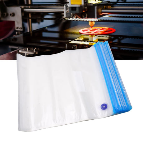 Filament Storage Bag, 20Pcs Vacuum Double Seal Water Proof Resealable Bag Widely Compatible Vacuum Sealed Bag Flexible Storage Dust Proof 3D Filament Storage for 3D Printer Filament Diydeg