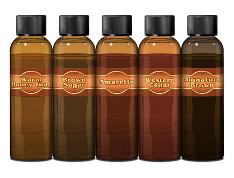 Timber Oil Deep Penetrating Stain for Wood Decks, Wood Fences, Wood Siding, and Log Cabins - Sample Color Kit - Woodrich Brand - 100% Guarenteed - Woodrich Brand