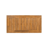 Christopher Knight Home Havets 3 Pieces Outdoor Acacia Furniture Set, Slat Panel Couch, Spacious Seating Armchair, 6" Thick Cushions Sofa and Coffee Table Set for Backyard Garden Balcony, Teak+Beige Christopher Knight Home