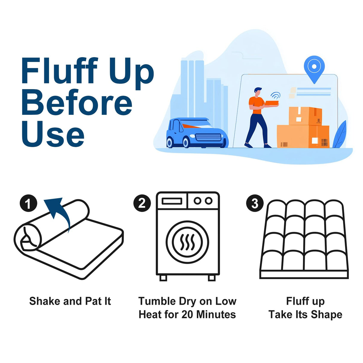 King Mattress Topper, Extra Thick Pillowtop, Cooling Plush Mattress Pad Cover 400TC Cotton Top Protector with 8-21 Inch Deep Pocket 3D Snow Down Alternative Fill COONP