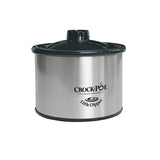 Crockpot Crock-Pot Large 8 Quart Slow Cooker Bundle with Small Mini 16 Ounce Portable Food Warmer, Stainless Steel Kitchen Appliances Crock-Pot