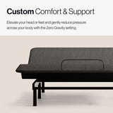 Adjustable Comfort Classic Adjustable Base - Twin XL - Head & Foot Incline - Wireless Remote with Memory - Easy Set Up - Zero Clearance - Zero Gravity - Durable Frame Adjustable Comfort