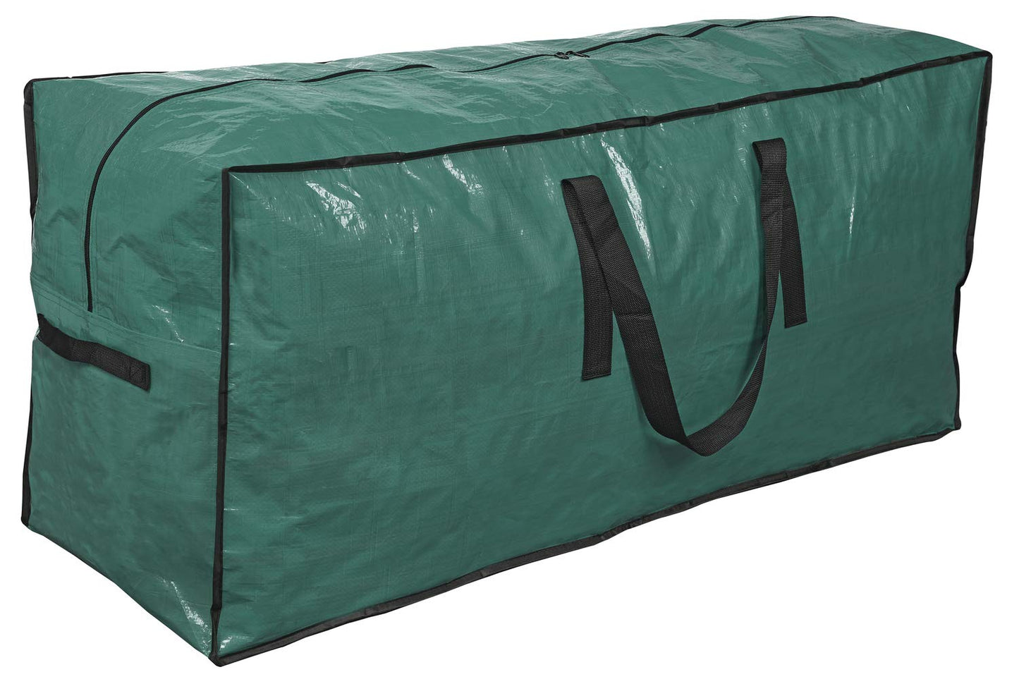 Primode Christmas Tree Storage Bag | Fits Up to 9 Ft. Tall Disassembled Tree I 65"x15"x30" Holiday Tree Storage Case | Protective Zippered Artificial Xmas Tree Bag (9ft, Green)