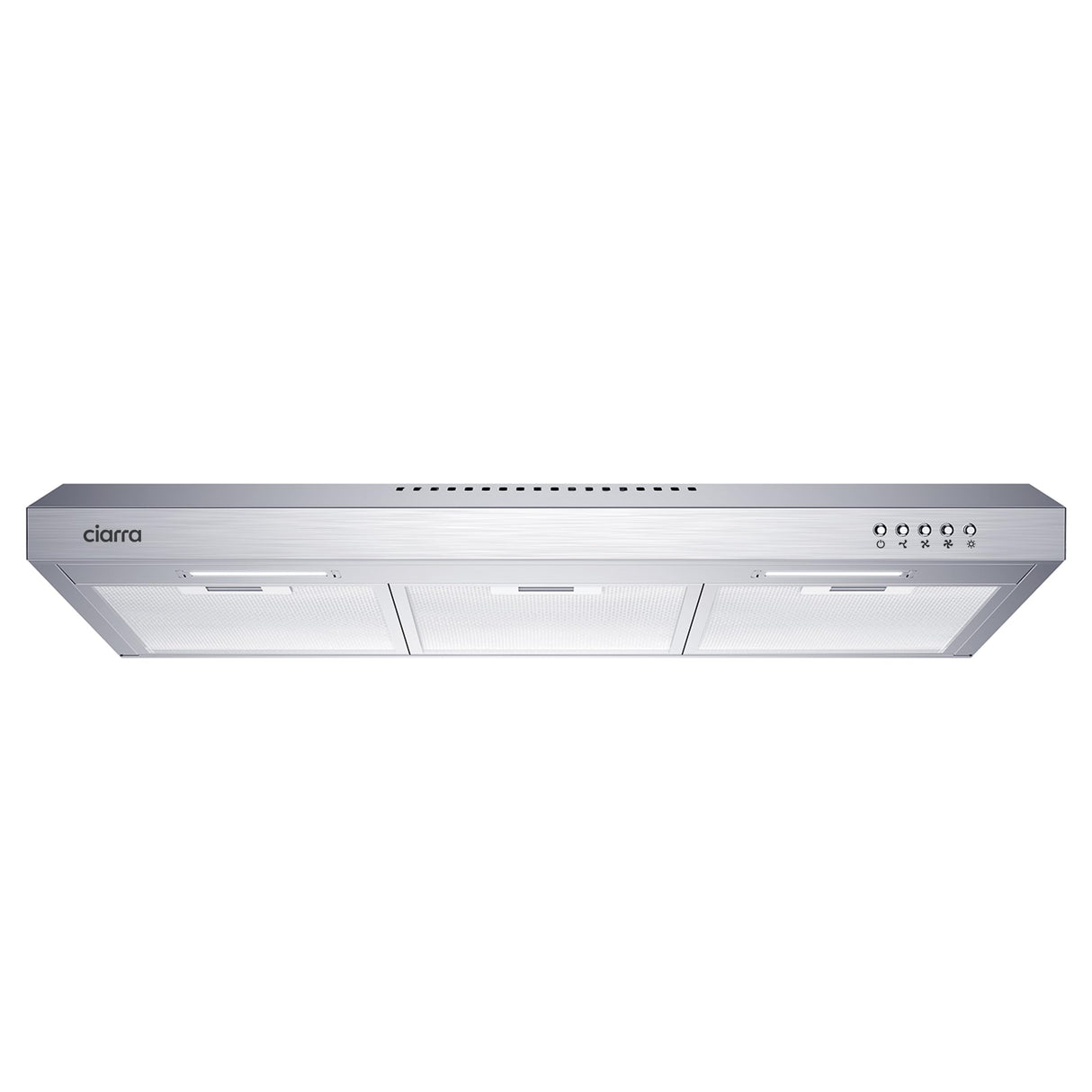 CIARRA Ductless Range Hood 30 inch Under Cabinet Hood Vent for Kitchen Ducted and Ductless Convertible CAS75918A CIARRA