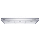 CIARRA Ductless Range Hood 30 inch Under Cabinet Hood Vent for Kitchen Ducted and Ductless Convertible CAS75918A CIARRA